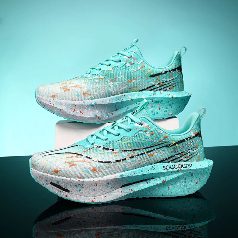 NeonBurst™ – Carbon Plate Air Cushion Running Shoes