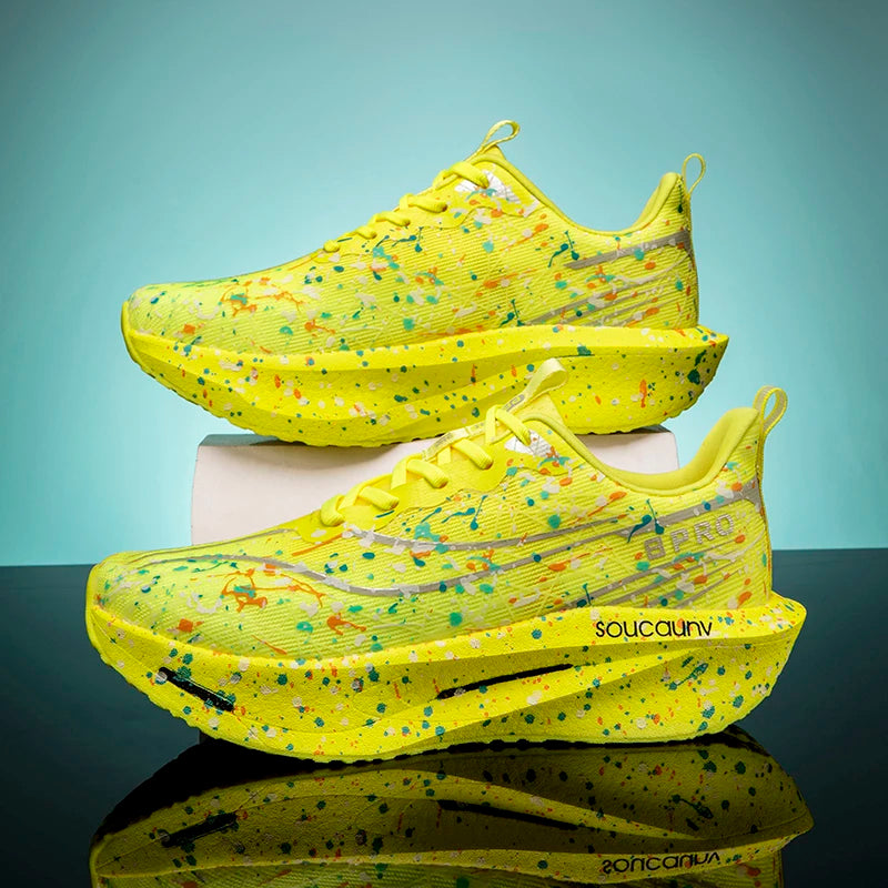 NeonBurst™ – Carbon Plate Air Cushion Running Shoes